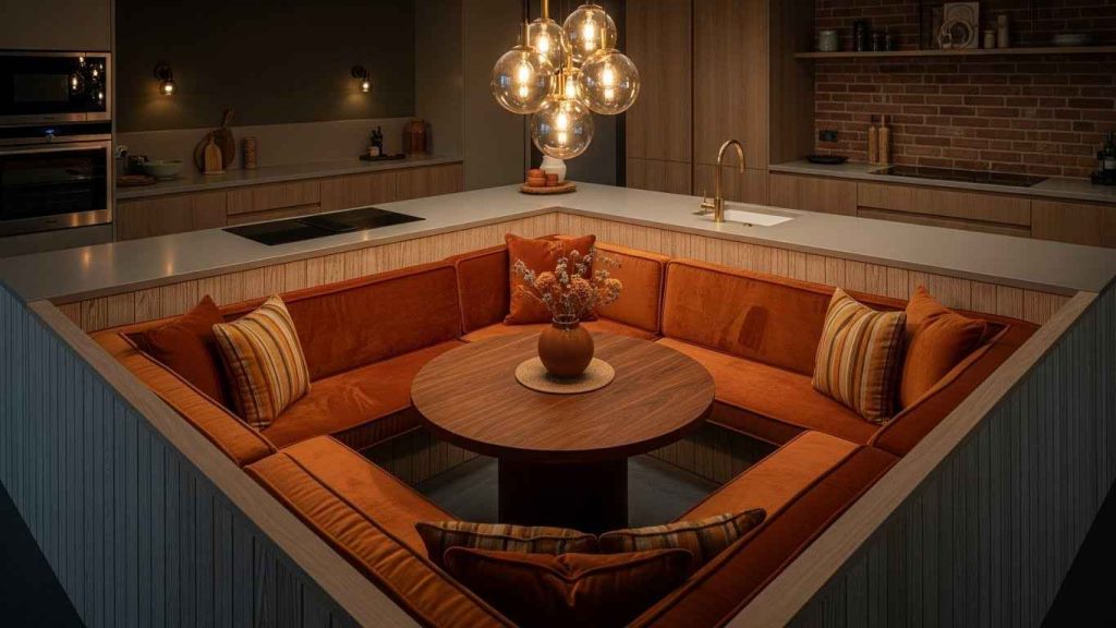 Sunken Seating "Conversation Pit"