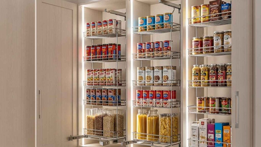 Swing-Out Pantry Cabinet Inserts