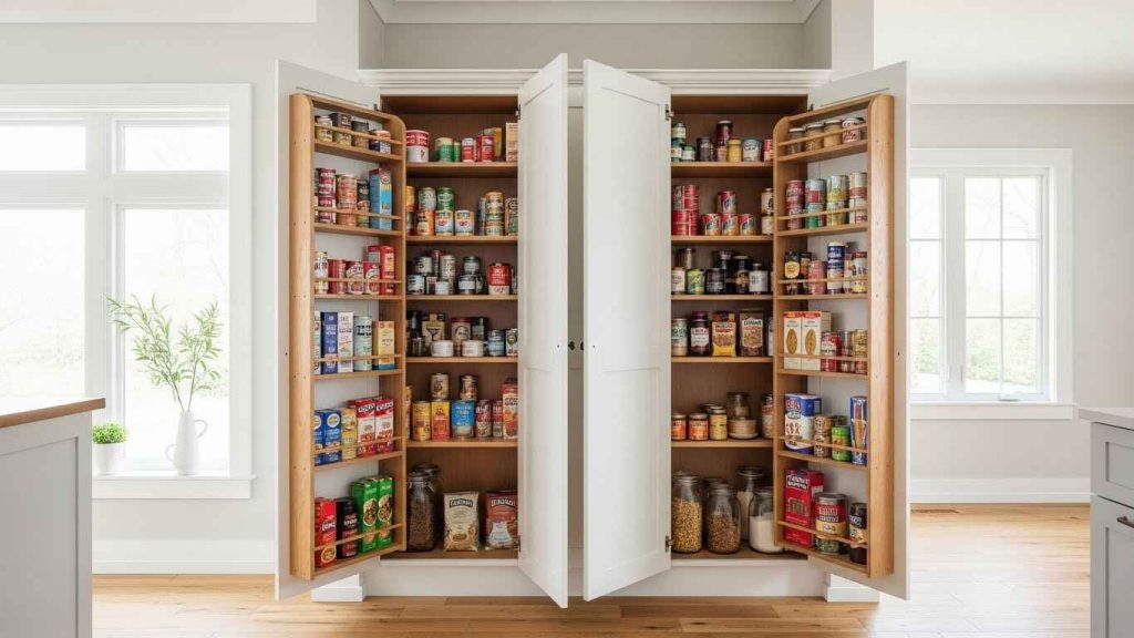 Swing-Out Pantry Cabinets