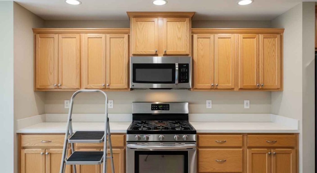 Target Greasy Upper Cabinets