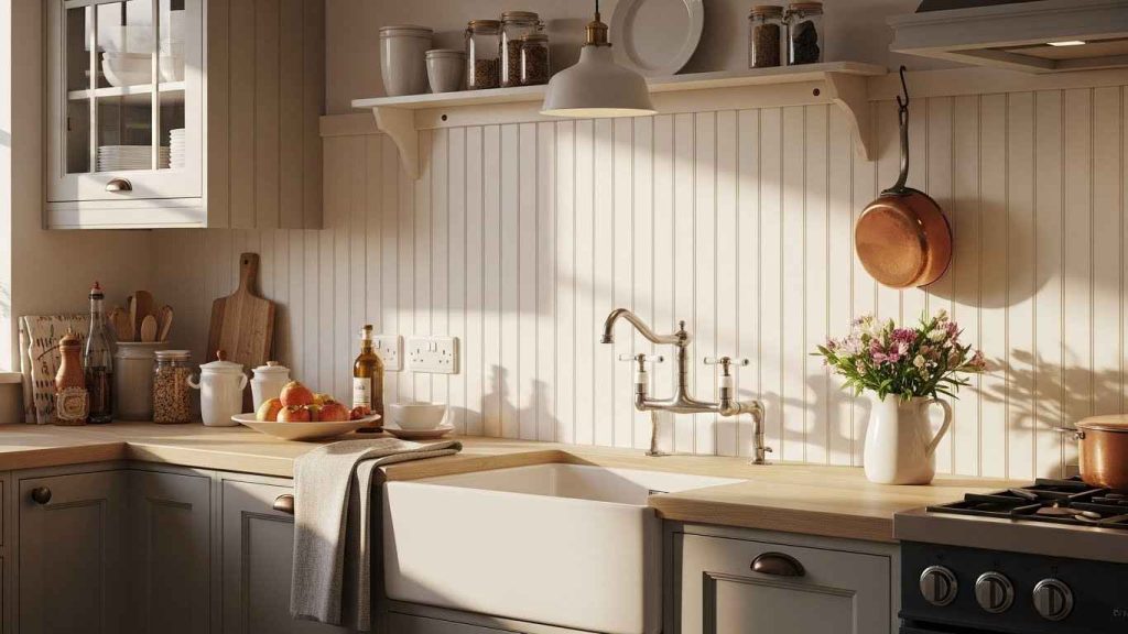 Temporary Beadboard Installation