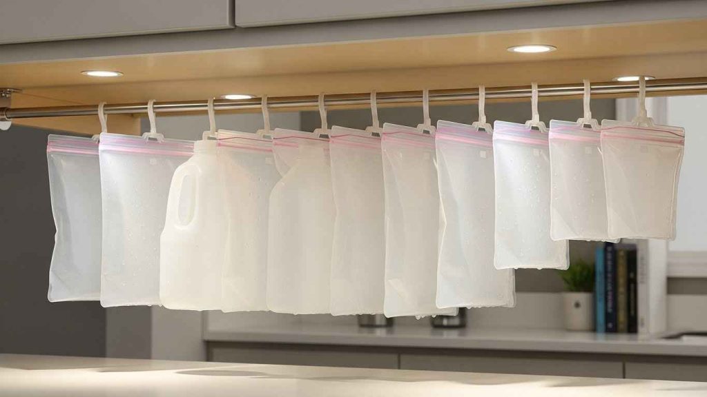 Tension Rod Under-Cabinet Drying Rack