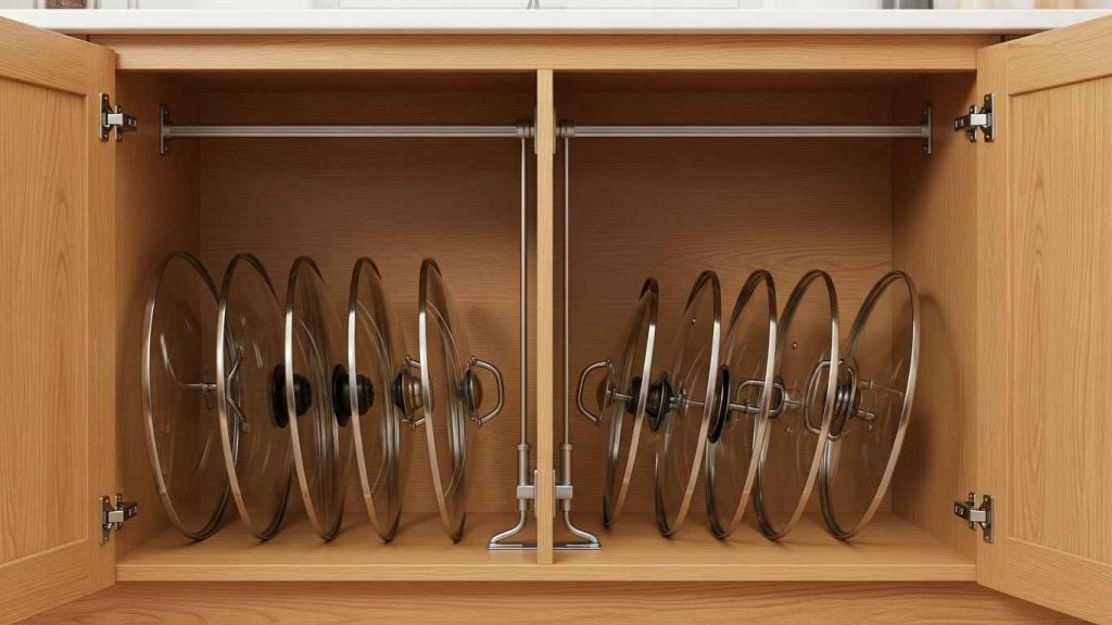 Tension Rods for Pan Lids