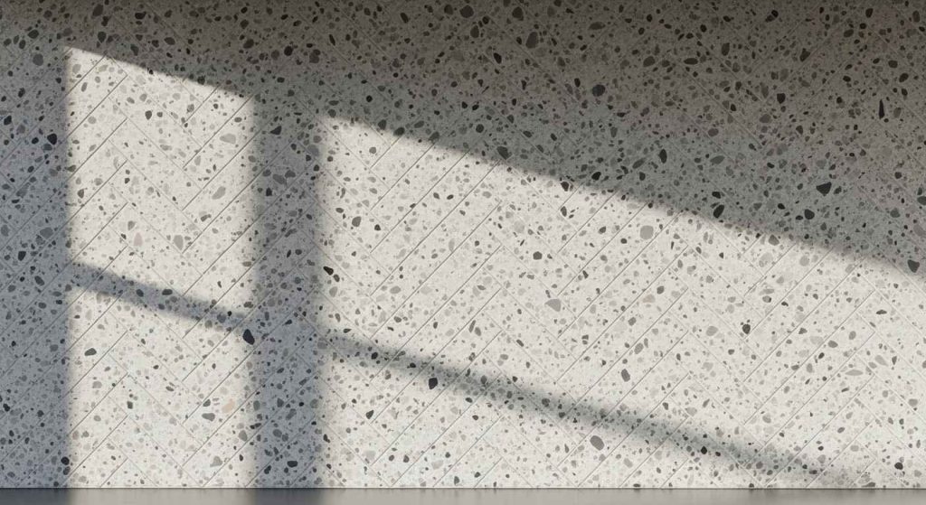 Terrazzo Herringbone for Texture
