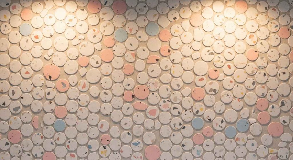 Terrazzo Penny Tiles for a Twist
