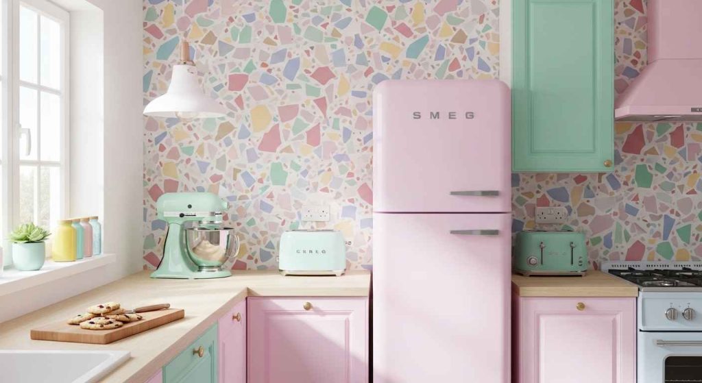 Terrazzo for a Retro Kitchen