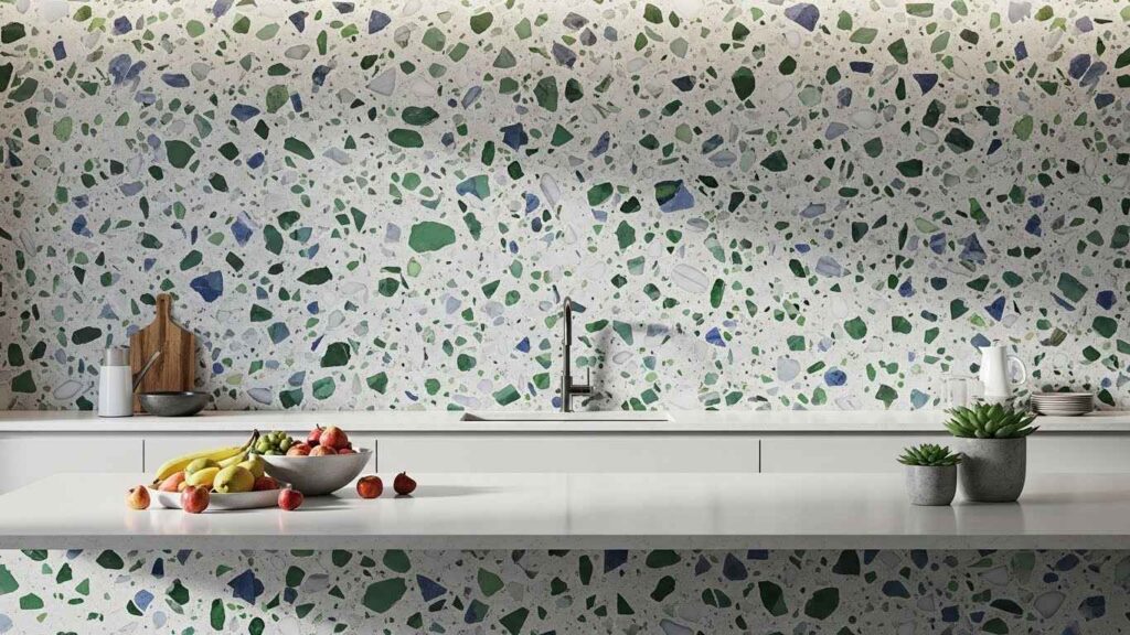 Terrazzo with Recycled Aggregate