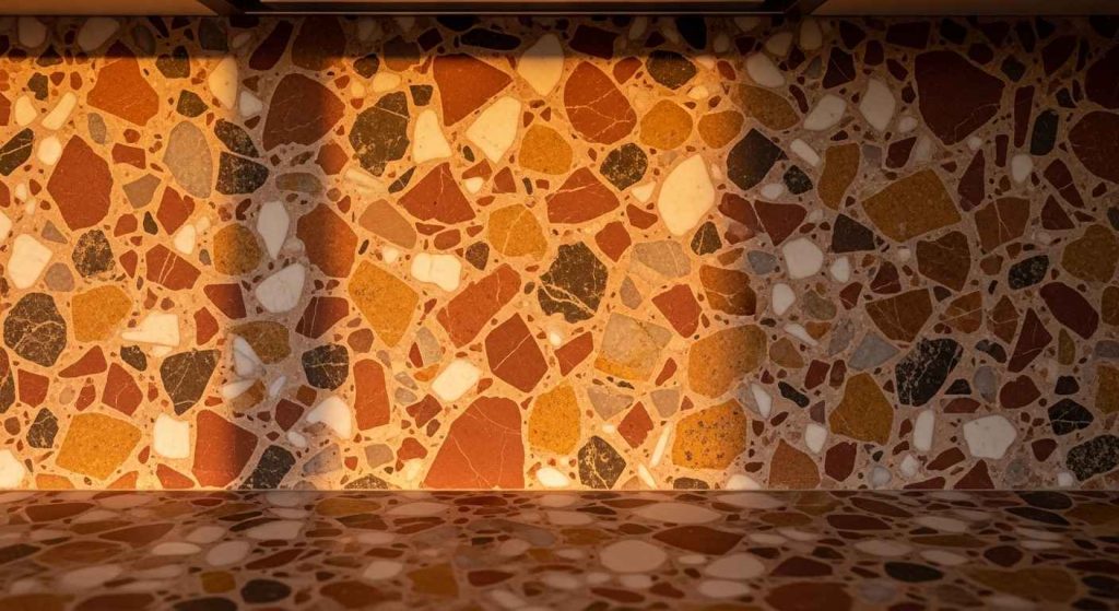 Terrazzo with a Terracotta Vibe