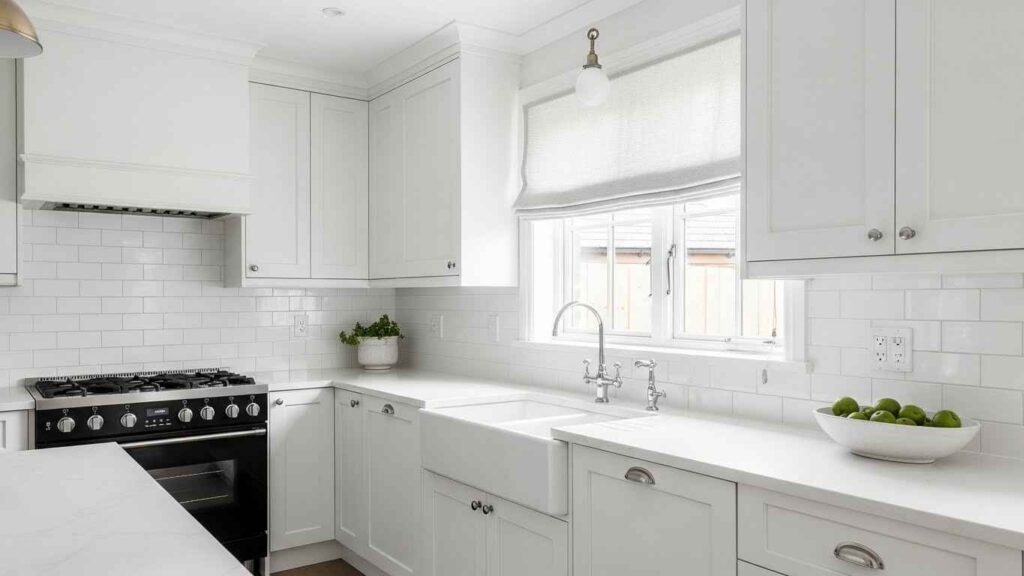 Textural Play with Different White Tones