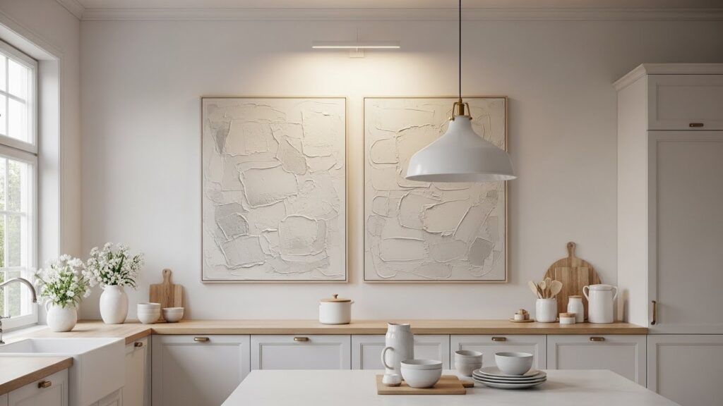 Textured Canvases for Visual Warmth