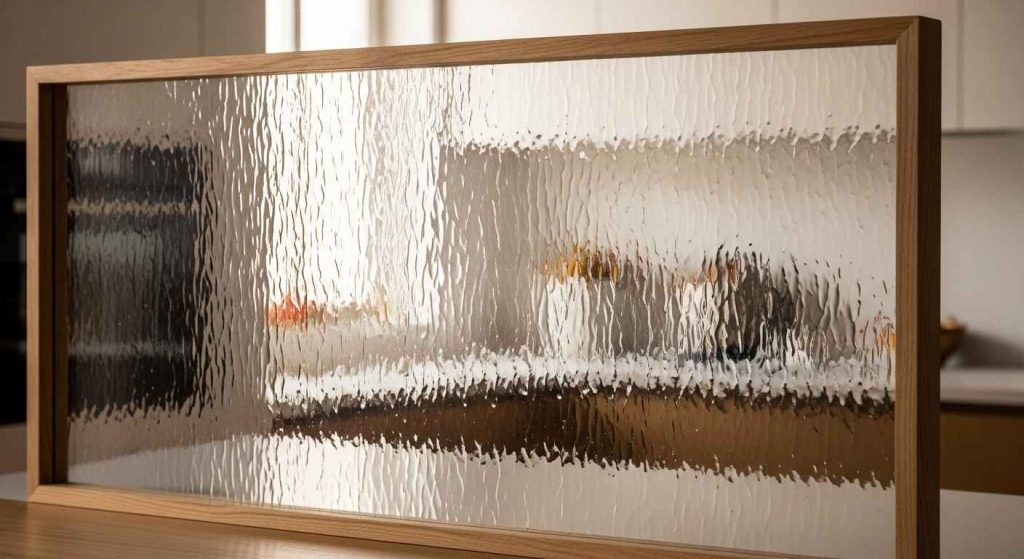 Textured Glass Panel Screens