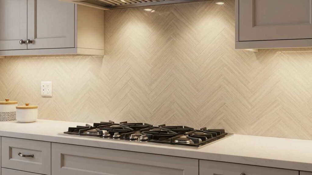 Textured Herringbone Layout