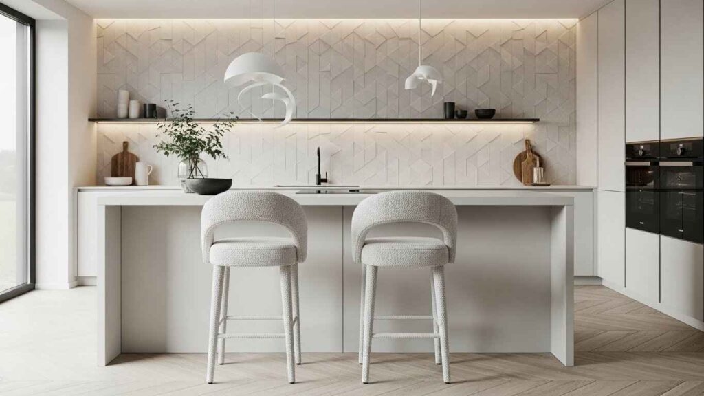 Textured White Upholstery Ideas