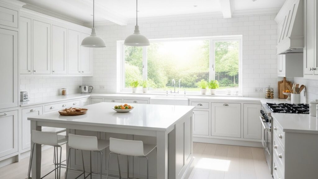 The All-White Airy Oasis