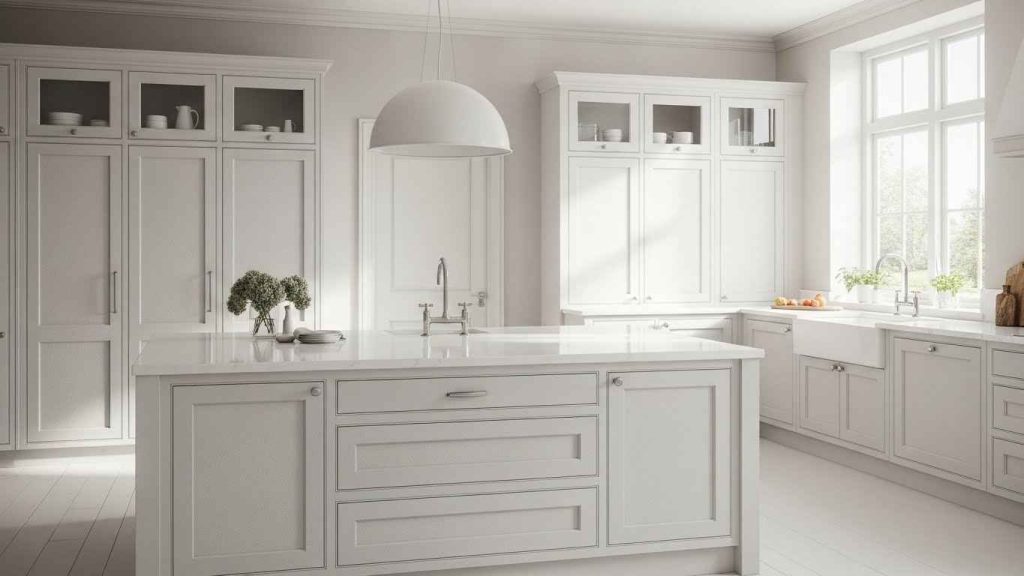 The All-White Monochromatic Island