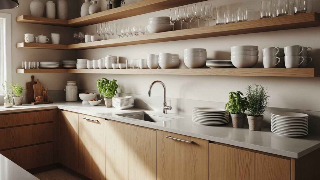 The Allure of Open Shelving