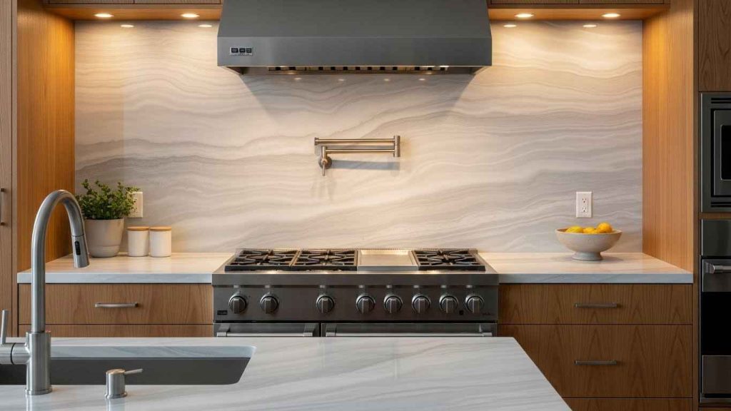 The Allure of Quartzite Backsplash