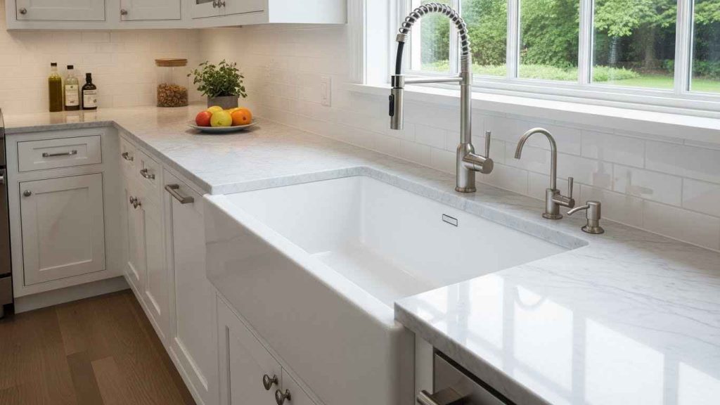 The Allure of White Kitchen Sinks