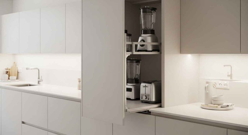The Appliance Garage Cabinet