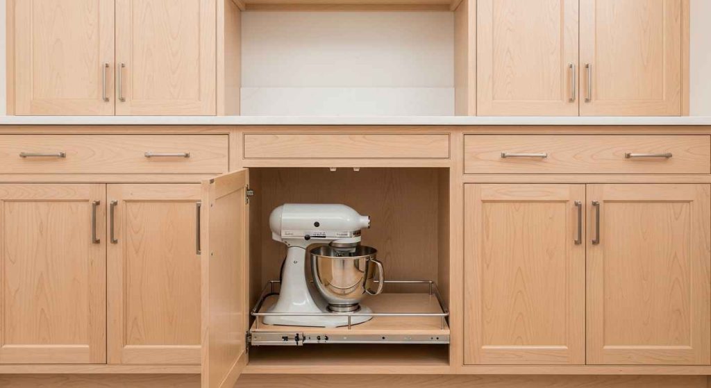 The Appliance Hiding Cabinet Layout
