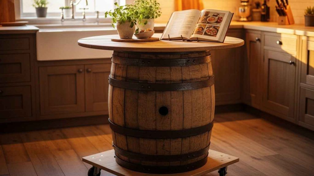 The Barrel Stool Island