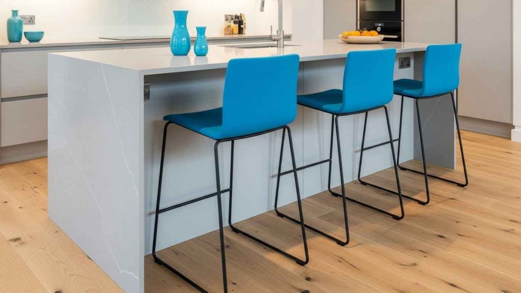 The Bold Contrasting Bar Stools