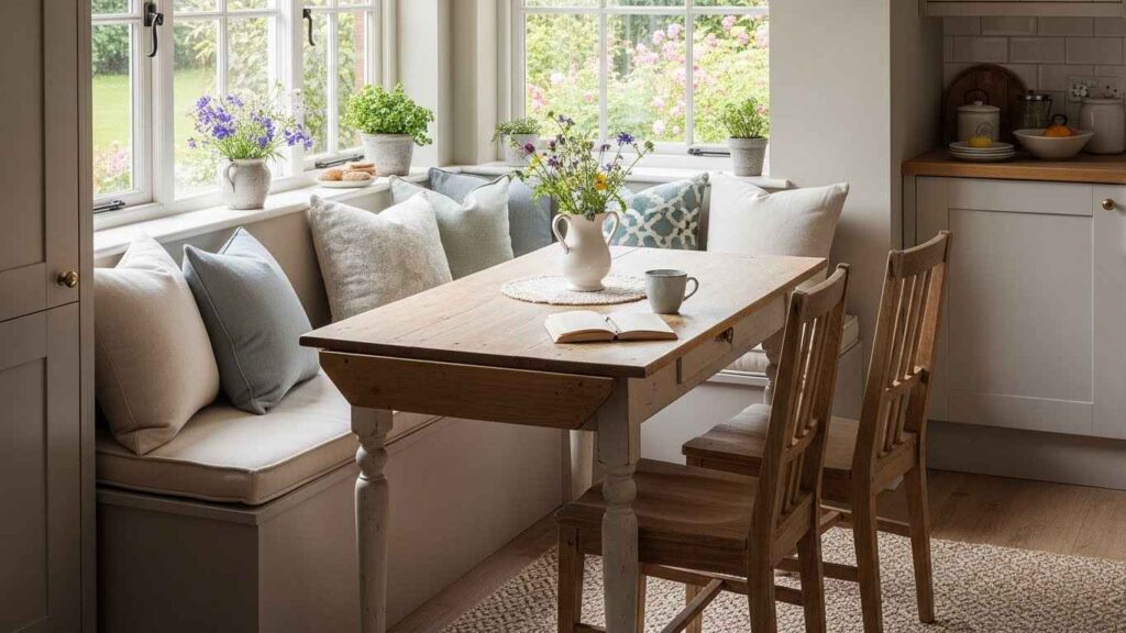 The Built-In Banquette & Table Nook