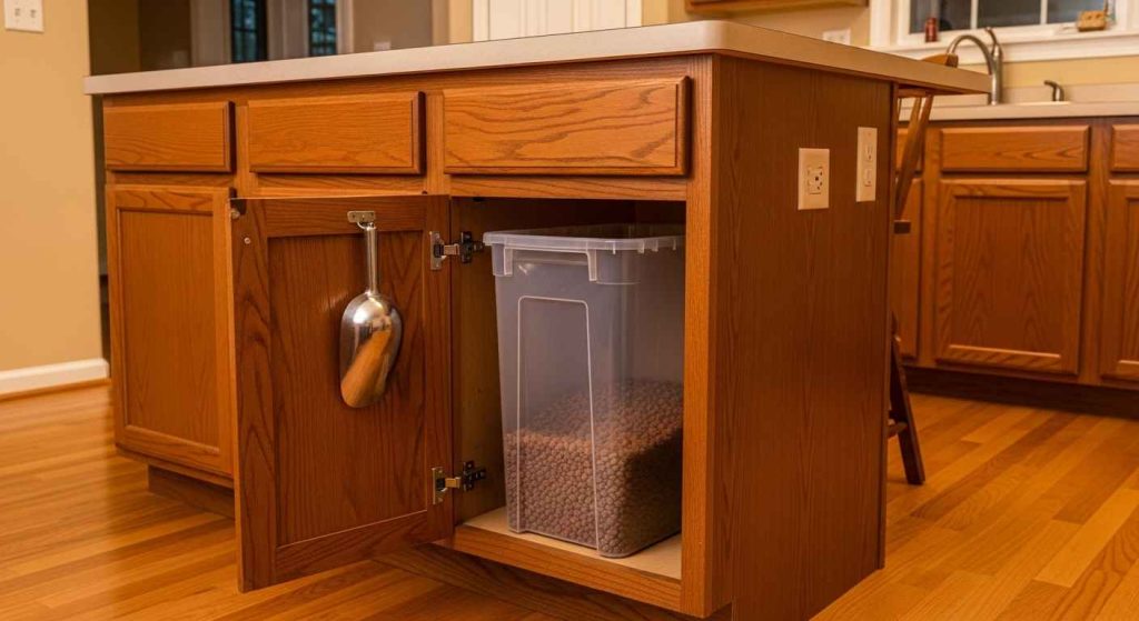 The Built-In Kibble Kitchen Command Center