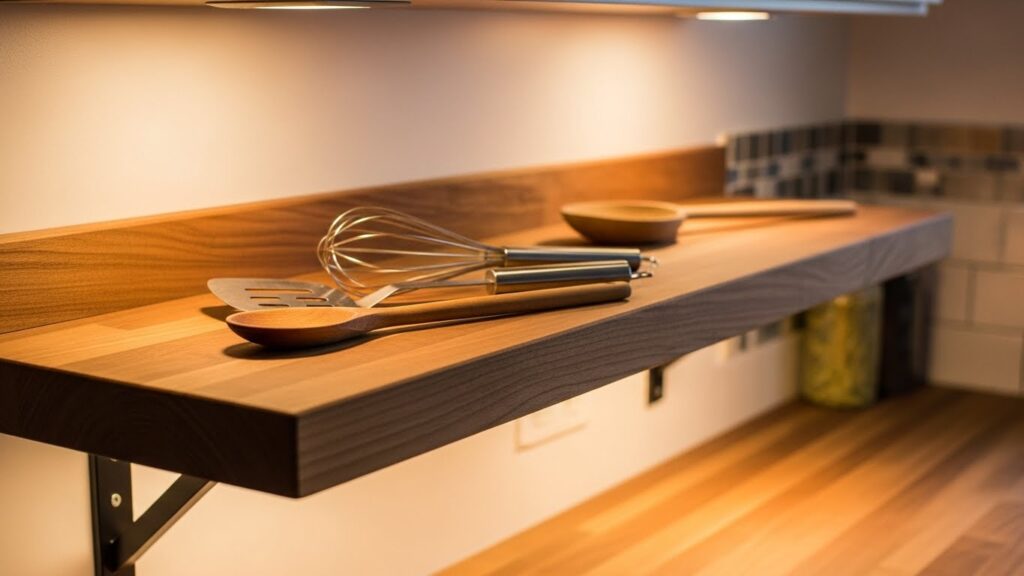 The Butcher Block Shelf