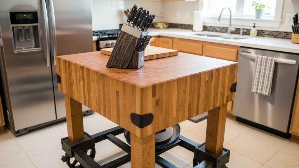 The Butcher Block on Wheels