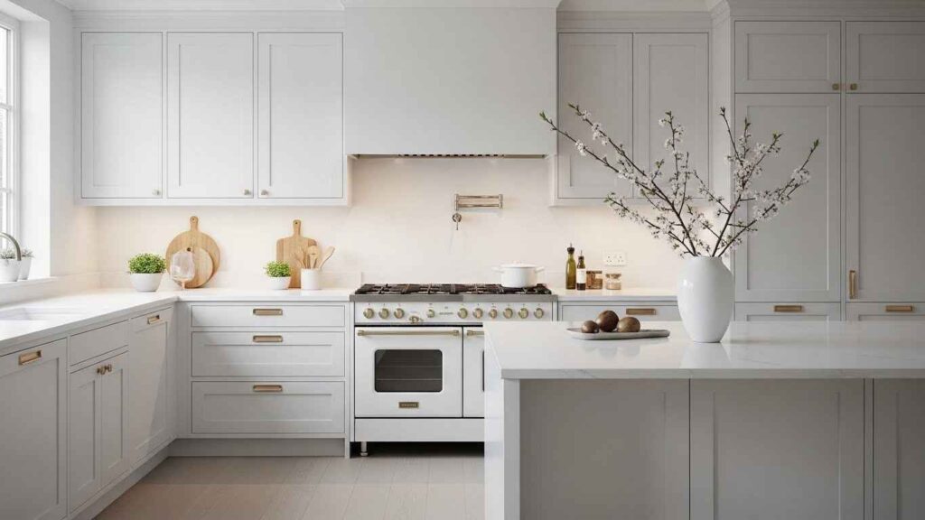 The Classic All-White Stove