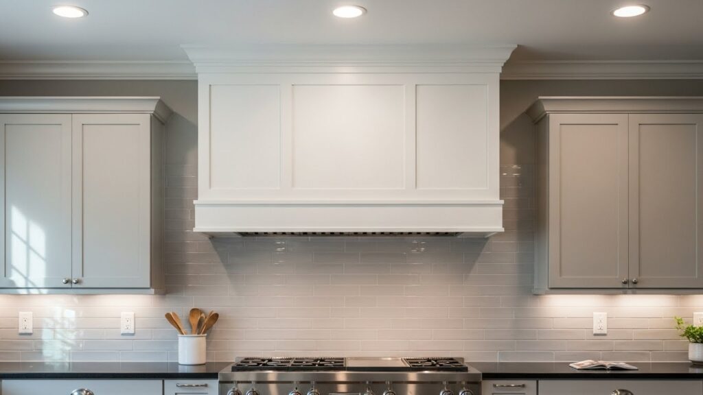 The Classic White Shaker Hood