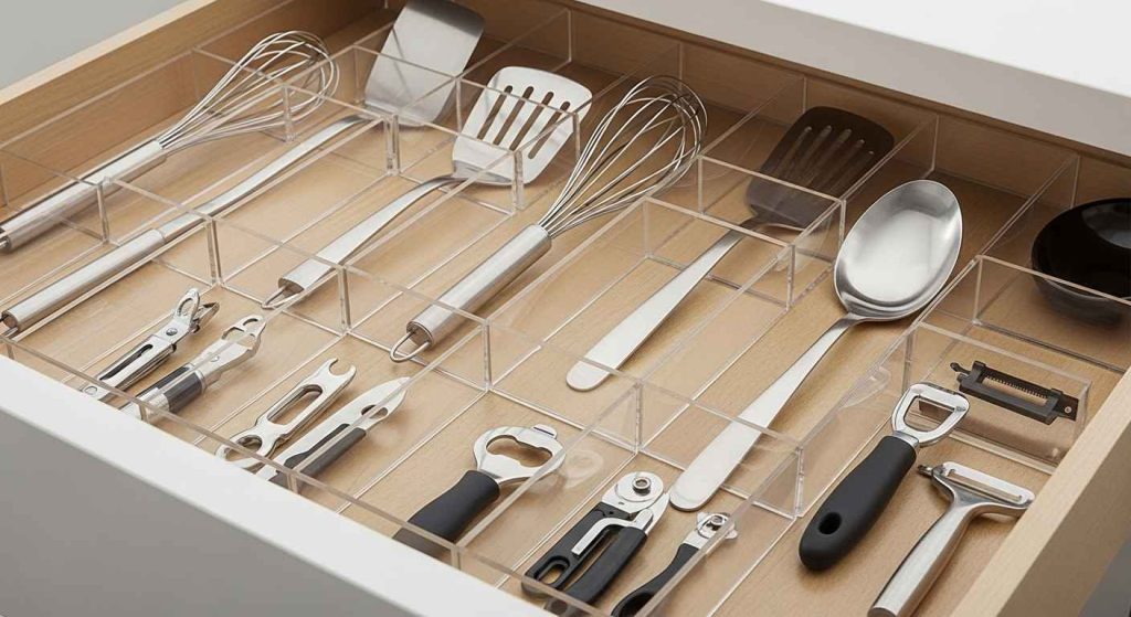 The Clear-View Acrylic Divider System