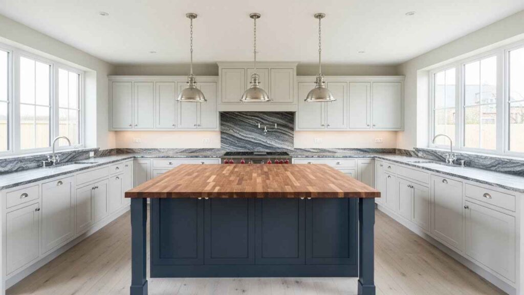 The Contrasting Countertop