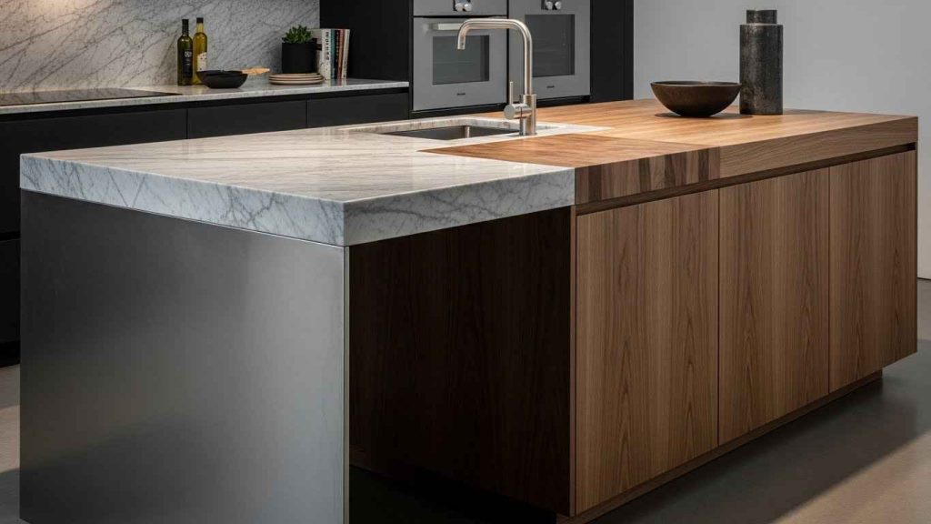 The Contrasting Material Mix