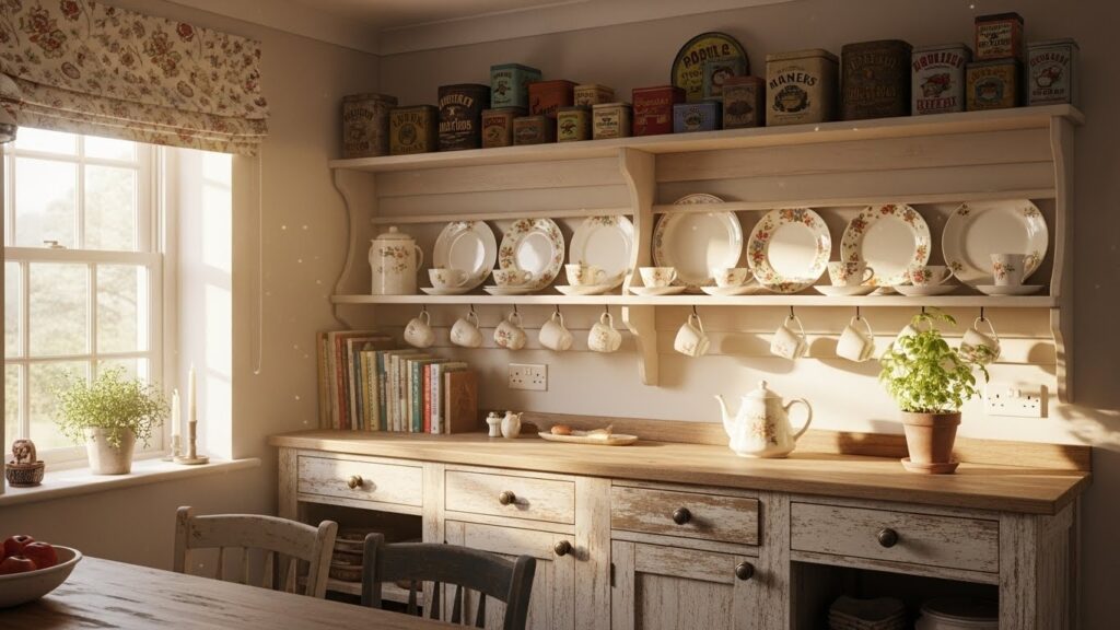The Cozy Cottage Shelf Style
