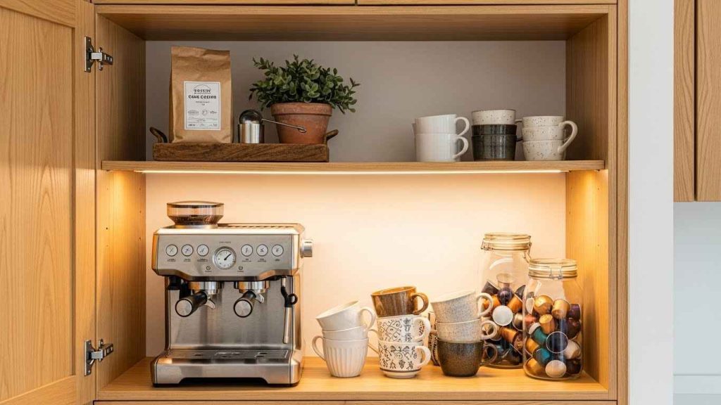 The Custom Coffee Station Cabinet