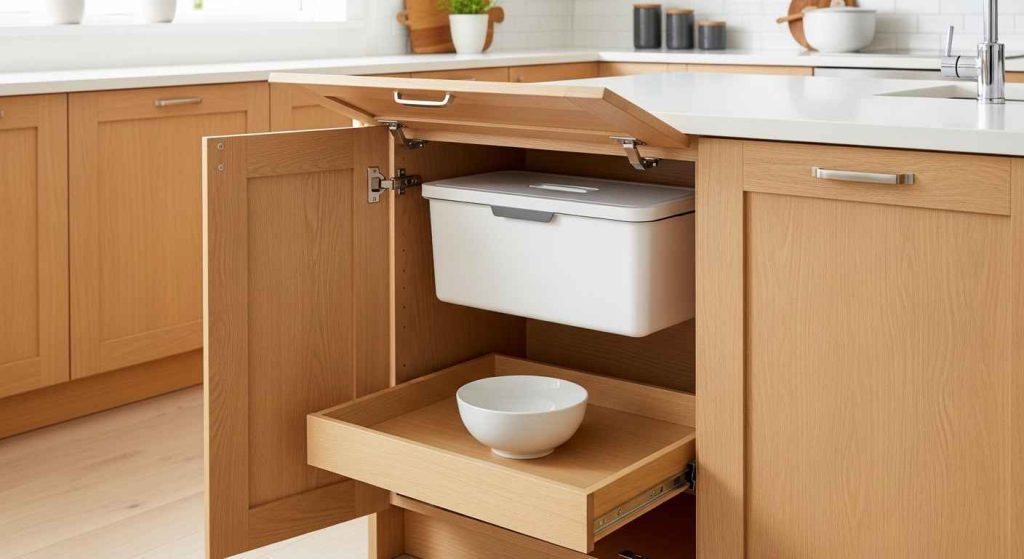 The Discreet Food Bin and Bowl Combo