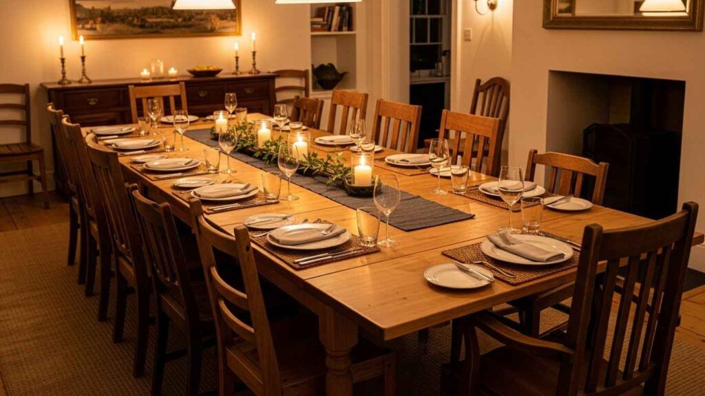 The Extendable Table for Sudden Guests