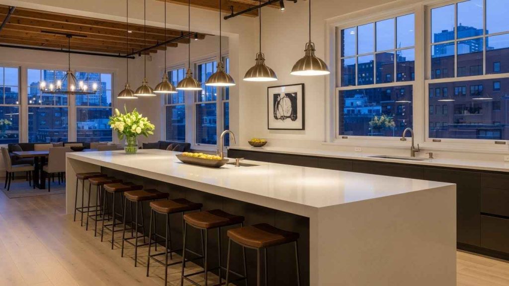 The Extra-Long Island for Grand Spaces