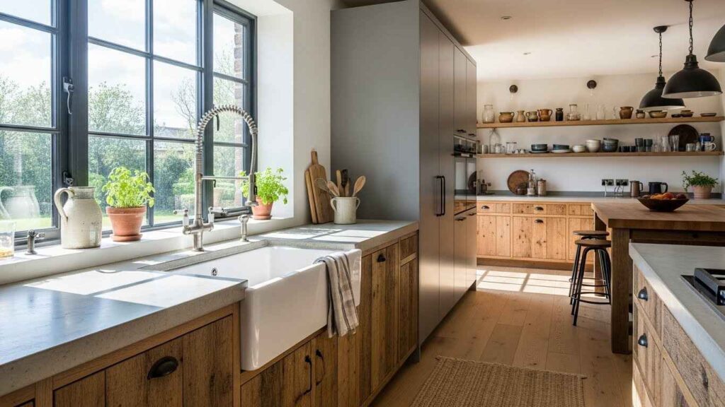 The Farmhouse Apron Front