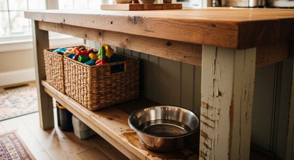 The Farmhouse Island with a Pet-Friendly Twist