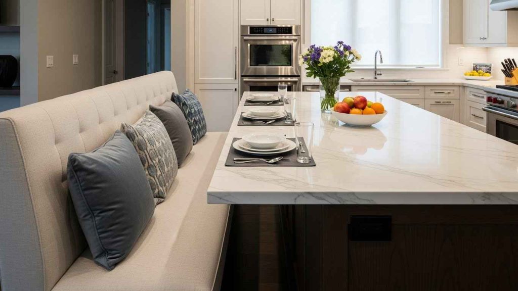 The Integrated Banquette Seating Nook