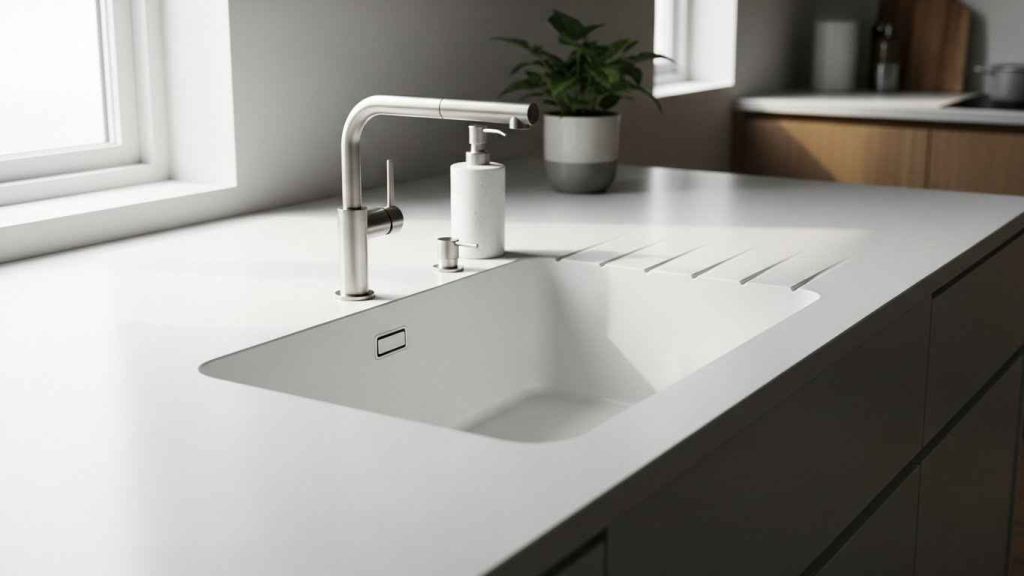 The Integrated Sink and Countertop