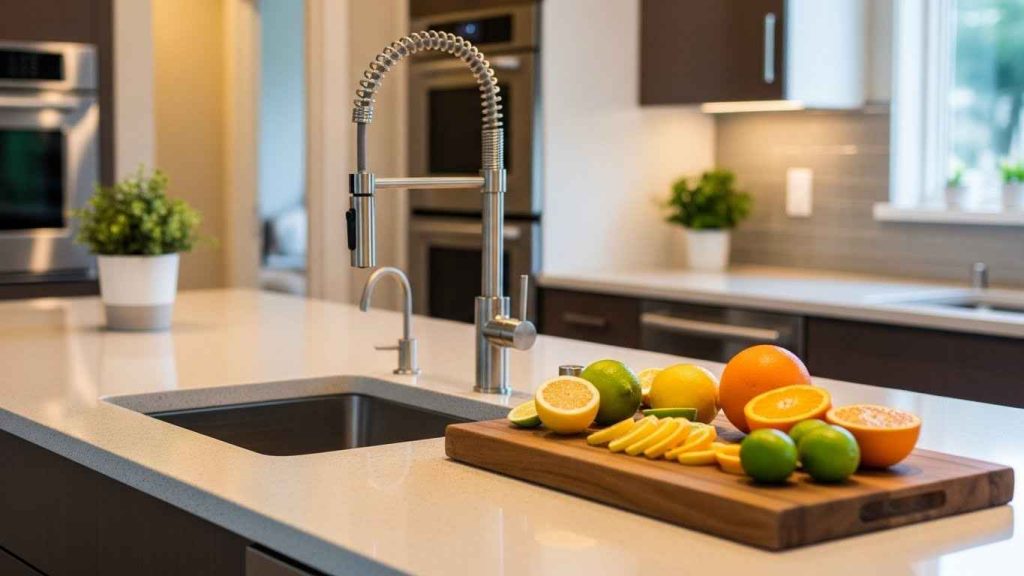 The Integrated Sink and Prep Zone