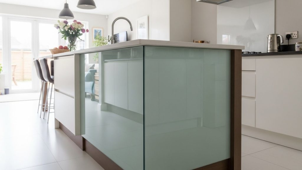 The Light and Airy Glass-Backed Island