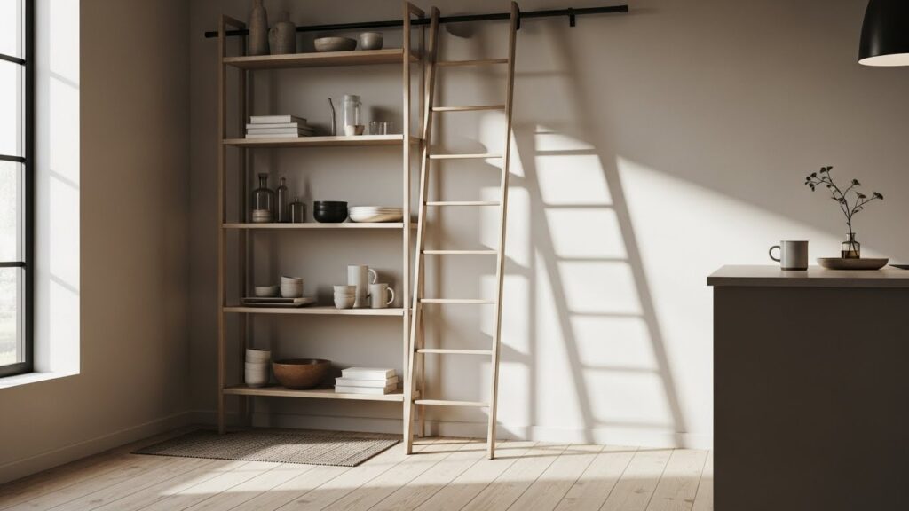 The Minimalist Ladder Shelf