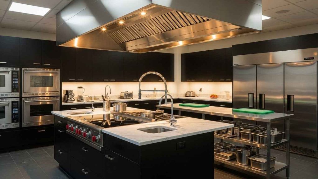 The Minimalist White Chef's Kitchen
