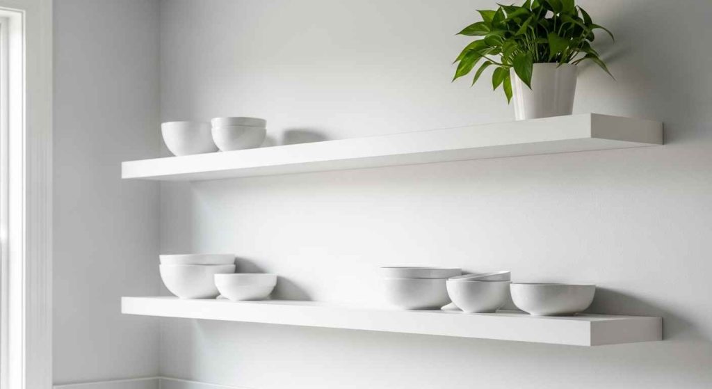 The Minimalist's Two-Shelf Setup