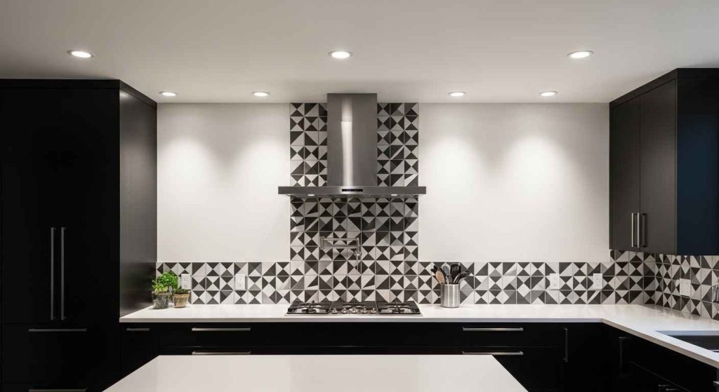 The Modern Monochrome Backsplash